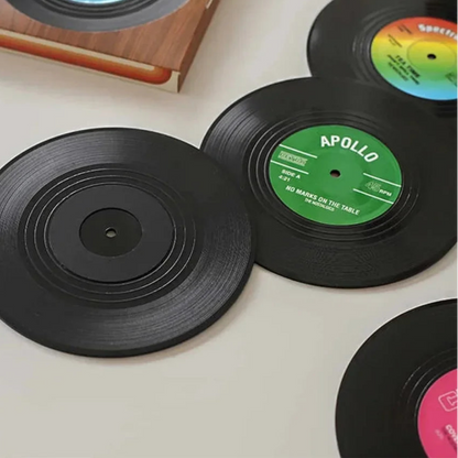 Vinyl Coaster Stack of 6